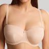 Sculptresse by Panache Dana olkaimettomat rintaliivit - Linen-thumb Kaarituettu, kevyesti topattu olkaimeton liivi 75-105, D-M 9670-LIN