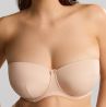 Sculptresse by Panache Dana olkaimettomat rintaliivit - Linen-thumb Kaarituettu, kevyesti topattu olkaimeton liivi 75-105, D-M 9670-LIN