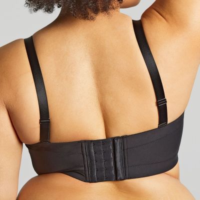 Sculptresse by Panache Dana olkaimettomat rintaliivit Black Kaarituettu, kevyesti topattu olkaimeton liivi 75-105, D-M 9670-BLK