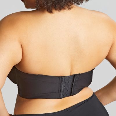 Sculptresse by Panache Dana olkaimettomat rintaliivit Black Kaarituettu, kevyesti topattu olkaimeton liivi 75-105, D-M 9670-BLK