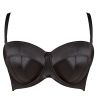 Sculptresse by Panache Dana olkaimettomat rintaliivit Black-thumb Kaarituettu, kevyesti topattu olkaimeton liivi 75-105, D-M 9670-BLK
