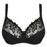 PrimaDonna Deauville UW Full Cup -rintaliivit Black-thumb Kaarituettu, toppaamaton täyskuppinen liivi. 65-105, D-K 01618-10/11/15-ZWA
