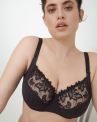 PrimaDonna Deauville UW Full Cup -rintaliivit Black-thumb Kaarituettu, toppaamaton täyskuppinen liivi. 65-105, D-K 01618-10/11/15-ZWA