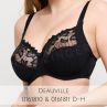 PrimaDonna Deauville UW Full Cup -rintaliivit Black-thumb Kaarituettu, toppaamaton täyskuppinen liivi. 65-105, D-K 01618-10/11/15-ZWA