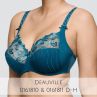 Primadonna Deauville UW Full Cup -rintaliivit - Peacock-thumb Kaarituettu, toppaamaton täyskuppinen liivi. 65-110, D-K 01618-10/11/15-PEA