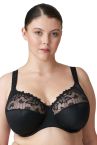 Primadonna Deauville UW Full Cup -rintaliivit Black-thumb Kaarituettu, toppaamaton täyskuppinen liivi. 65-105, D-K 01618-10/11/15-ZWA