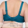 Primadonna Deauville UW Full Cup -rintaliivit - Peacock-thumb Kaarituettu, toppaamaton täyskuppinen liivi. 65-110, D-K 01618-10/11/15-PEA