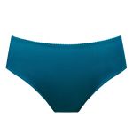 Deauville Plain Full Briefs -alushousut - Peacock