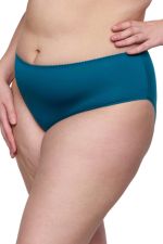 Deauville Plain Full Briefs -alushousut - Peacock