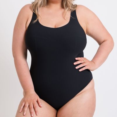 Curvy Kate Deep Dive NW -uimapuku Black Kaaritueton, kuppikokomitoitettu kokouimapuku. 65-90 E/F - O/P CS-028606-BLK