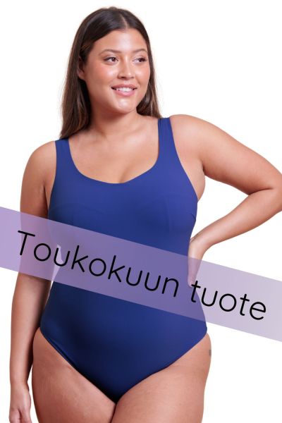 Curvy Kate Deep Dive NW -uimapuku - Cobalt Blue  Kaaritueton, kuppikokomitoitettu kokouimapuku. 65-90 E/F - O/P CS028606-CBU