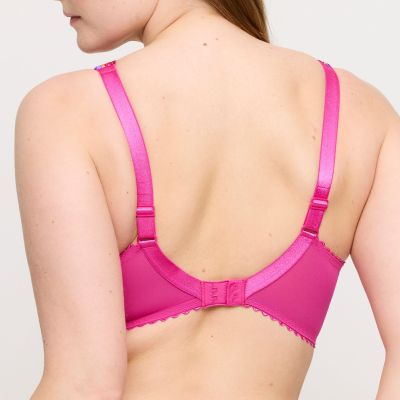 Primadonna Devdaha UW Full Cup -rintaliivit - Very Berry Kaarituettu, toppaamaton täyskuppiliivi upeilla kirjailuilla. 70-105, D-I 0163440-VEB