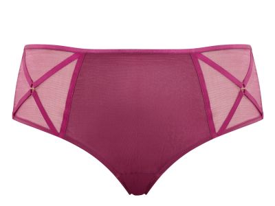 Sculptresse by Panache Dionne Midi Brief -alushousut Orchid Midikorkeat alushousut remmikoristeilla 40-50 9694-ORC