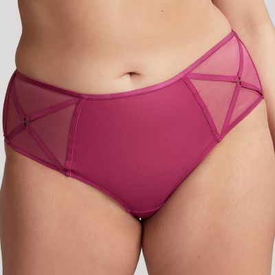 Sculptresse by Panache Dionne Midi Brief -alushousut Orchid Midikorkeat alushousut remmikoristeilla 40-50 9694-ORC