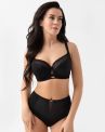 Gorsenia Dotti UW Semi Soft -rintaliivit - Black-thumb Kaarituetut rintaliivit puoliksi topatuilla kupeilla. 65-105, D-K G021-CZA