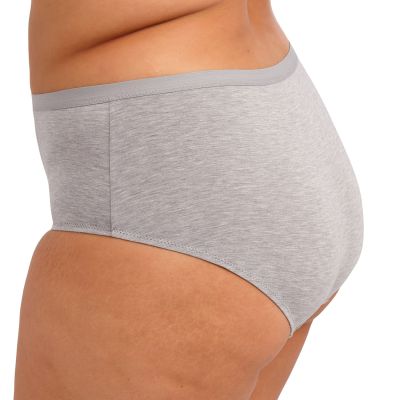 Elomi Downtime Short -alushousut - Grey Marl Keskikorkeat hipsterhousut Downtime-sarjaan. 40-50 EL301480-GYL