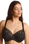 Sculptresse by Panache Dream Comfort UW Full Cup -rintaliivit - Black-thumb Kaarituettu ja toppaamaton täyskuppinen liivi. 75-105, E-O 11505-BLK