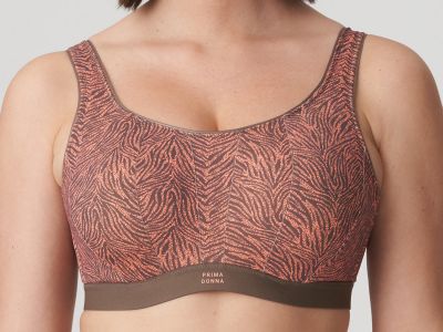 PrimaDonna Dromeas UW Sport urheilurintaliivit Golden Shadow Kaarituettu urheiluliivi muunneltavilla olkaimilla 70-95, D-H 6000610-GSH