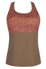 Dromeas Tank Top urheilutoppi Golden Shadow