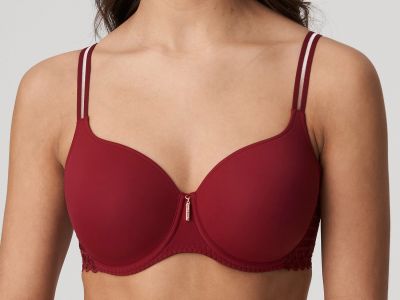 PrimaDonna East End Padded Heart Shape -t-paitaliivit Red Boudoir Kaarituettu, topattu t-paitaliivi 70-90, D-H 0241930-RBD