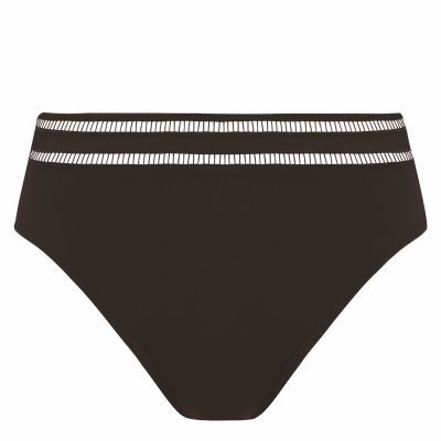 Fantasie East Hampton High Waist -bikinihousut Black Korkeavyötäröiset bikinihousut tyylikkäillä yksityiskohdilla. 38-46 FS502878-BLK