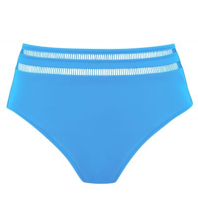 Fantasie East Hampton High Waist -bikinihousut Blue Diamond Korkeavyötäröiset bikinihousut tyylikkäillä yksityiskohdilla. 38-46 FS502878-BDA