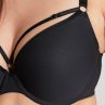 Panache Elan Luxe Padded Plunge -t-paitaliivit Noir-thumb Kaarituettu ja muotoonprässätty t-paitaliivi koristeremmeillä. 60-85, D-H 10676-NOR