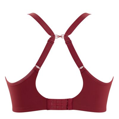 Sculptresse by Panache Elegance Spacer -t-paitaliivit Mineral Red Kaarituettu, keveästi topattu saumaton t-paitaliivi 75-105, D-HH 10401-MIN