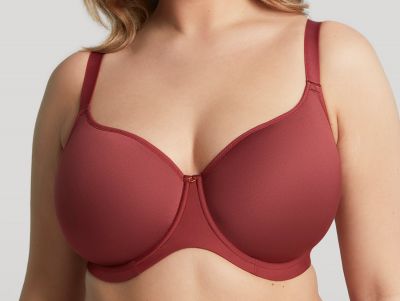 Sculptresse by Panache Elegance Spacer -t-paitaliivit Mineral Red Kaarituettu, keveästi topattu saumaton t-paitaliivi 75-105, D-HH 10401-MIN