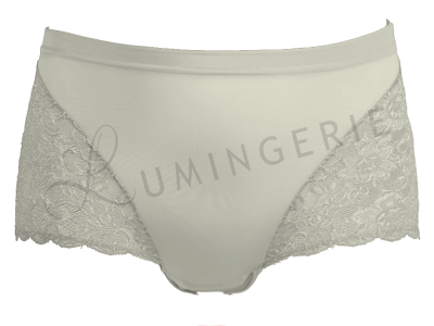  Lace-hipsterhousut luonnonvalkoinen Hipsterhousut pienellä lahkeella M-5XL 3311-IV