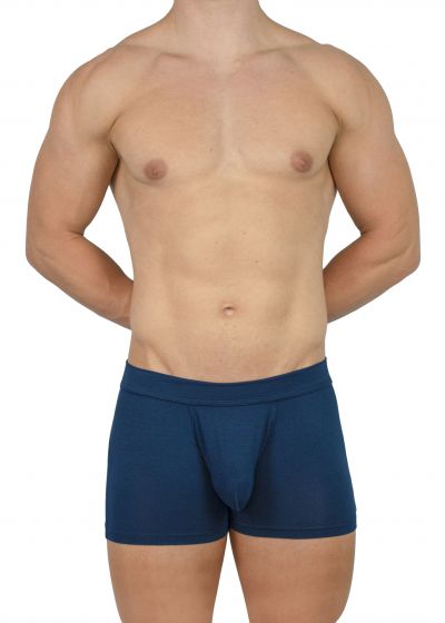 Obviously EliteMan Bokserit keskiyönsininen Bokserit 7.5 cm lahkeella <br> 90% Mikromodaali, 10% Lycra<br> S-3XL F00-1M