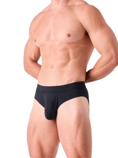 Obviously EliteMan Brief Charcoal Brief 90% Mikromodaali, 10% Lycra<br> S-3XL F02-1X