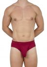 Obviously EliteMan Brief tummanpunainen-thumb Brief 90% Mikromodaali, 10% Lycra<br> S-XL F02-1L