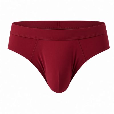 Obviously EliteMan Brief tummanpunainen Brief 90% Mikromodaali, 10% Lycra<br> S-XL F02-1L