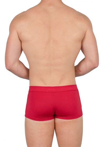 Obviously EliteMan Trunk punainen Trunk-bokserit 90% Mikromodaali, 10% Lycra<br> S-XL F03-1D