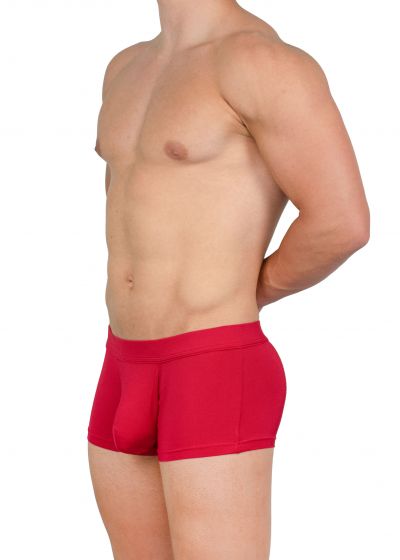 Obviously EliteMan Trunk punainen Trunk-bokserit 90% Mikromodaali, 10% Lycra<br> S-XL F03-1D