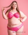 Elomi Charley UW Stretch Plunge -rintaliivit Pink -thumb Kaarituettu, kokokuppinen ja toppaamaton plunge-liivi joustopitsillä. 70-100, E-N EL4382-PIK