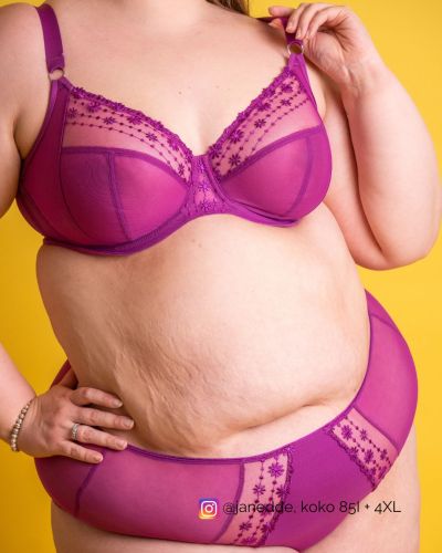 Elomi Matilda Full Brief -alushousut Hollyhock Daisy Full Brief-malliset alushousut Matilda-sarjaan. M/40 - 4XL/50 EL8906-HOC