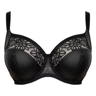 Curvy Kate Enchant UW Full Cup -rintaliivit Black Pleather Kaarituettu, toppaamaton täyskuppiliivi. 65-105, E-O CK-097102-BLK