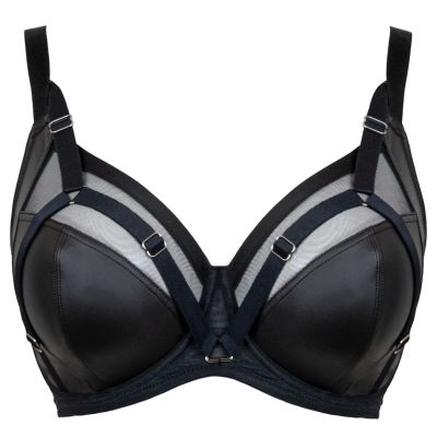 Curvy Kate Enclose Full Cup -rintaliivit Black Kaarituettu, toppaamaton täyskuppiliivi säädettävillä koristeremmeillä. 65-105, E-O CK-063-102-BLK