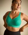 Panache Sport 5022 Endurance UW NP -urheilurintaliivit Green-thumb Kaarituettu, toppaamaton urheiluliivi, jossa muunneltavat olkaimet. 60-90, D-M 5022-GRN