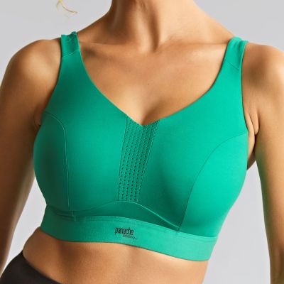 Panache Sport 5022 Endurance UW NP -urheilurintaliivit Green Kaarituettu, toppaamaton urheiluliivi, jossa muunneltavat olkaimet. 60-90, D-M 5022-GRN