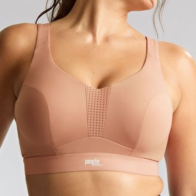 Panache Sport 5022 Endurance UW NP -urheilurintaliivit - Dusty Rose Kaarituettu, toppaamaton urheiluliivi, jossa muunneltavat olkaimet. 60-90, D-M 5022-DUE