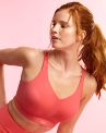 Panache Sport 5022 Endurance UW NP -urheilurintaliivit - Grapefruit-thumb Kaarituettu, toppaamaton urheiluliivi, jossa muunneltavat olkaimet. 60-90, D-M 5022-GRA