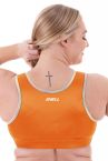 Enell Enell High Impact -urheiluliivit Pumpkin Spice-thumb Kaaritueton, edestä avattava urheiluliivi. 00-8 NL-100-__/PUS