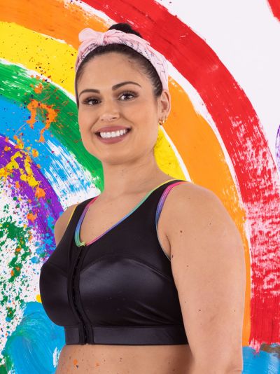 Enell Enell-urheiluliivit Pride kaaritueton, edestä avattava sporttiliivi 00-8 NL-100-011-SS22