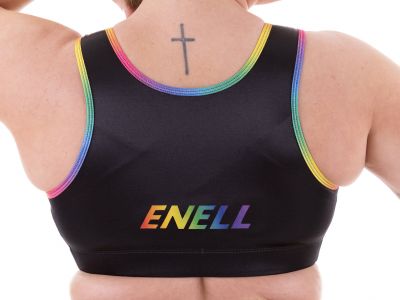 Enell Enell-urheiluliivit Pride kaaritueton, edestä avattava sporttiliivi 00-8 NL-100-011-SS22