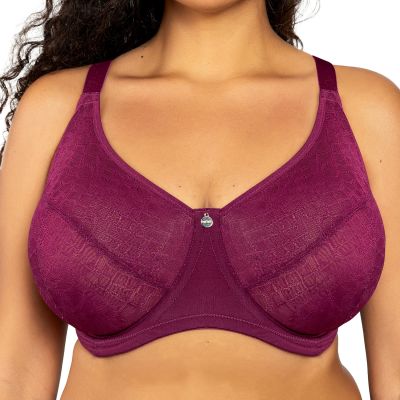 Parfait Enora UW Minimizer -rintaliivit - Blackberry Kaarituettu, toppaamaton pehmeäkuppinen minimizer-liivi. 70-95, D-K P5272-BLY