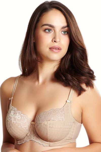 Panache Envy Full Cup -rintaliivit Chai Kaarituettu, toppaamaton balconette 65-85 D-K 7285