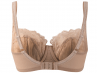 Panache Envy Full Cup -rintaliivit Chai-thumb Kaarituettu, toppaamaton balconette 65-85 D-K 7285